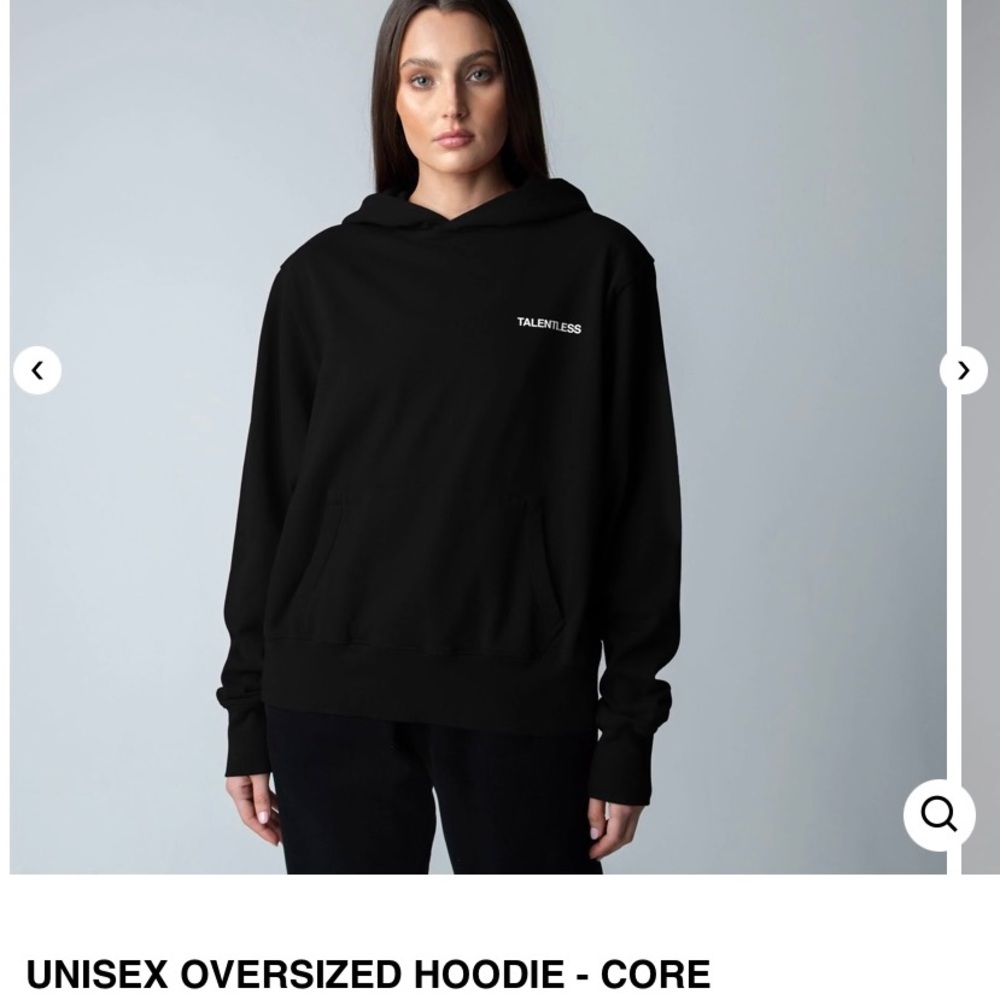 Talentless BRAND NEW Oversized Sweatshirt & Sweatpant Set in Black